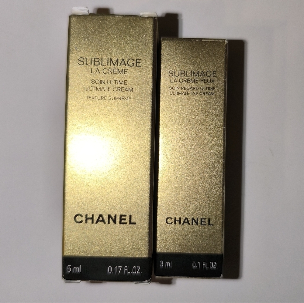Chanel Sublimage La Cream 5 ml And La Cream Yeux 3ml SET